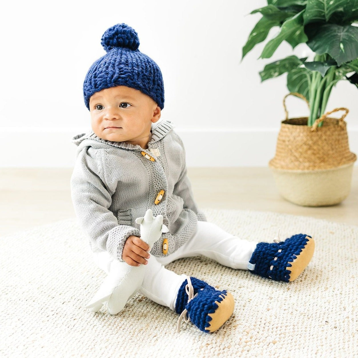 Sweater Moccs Navy