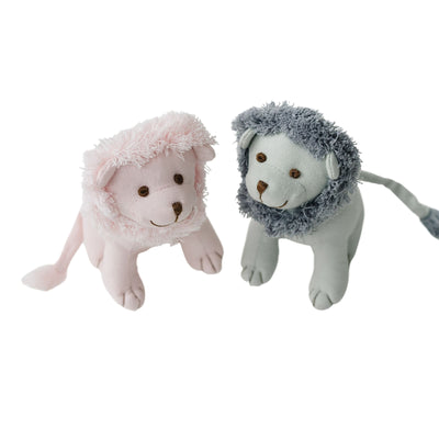 Linen Lion Rattle