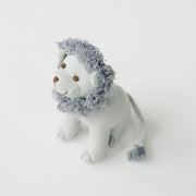 Linen Lion Rattle