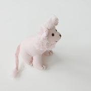 Linen Lion Rattle