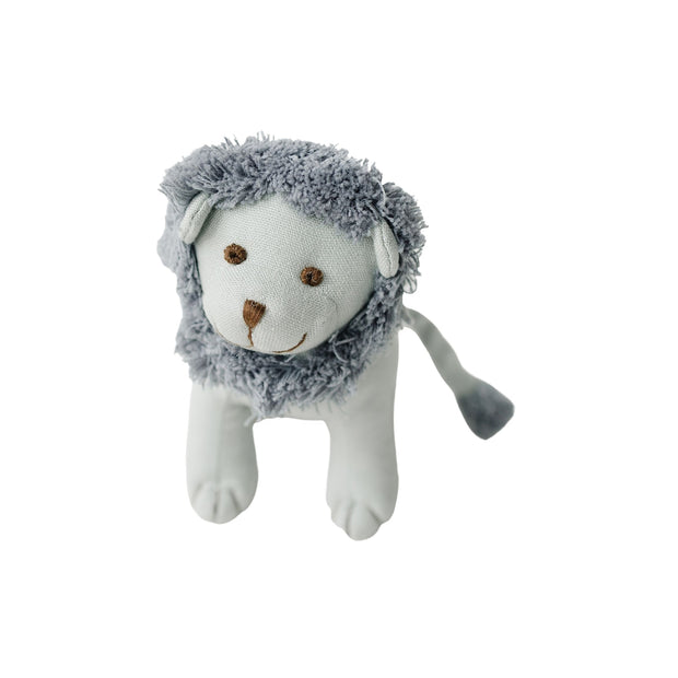 Linen Lion Rattle