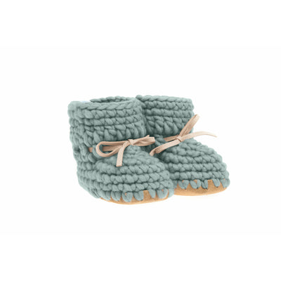 Sweater Moccs - Sage Green