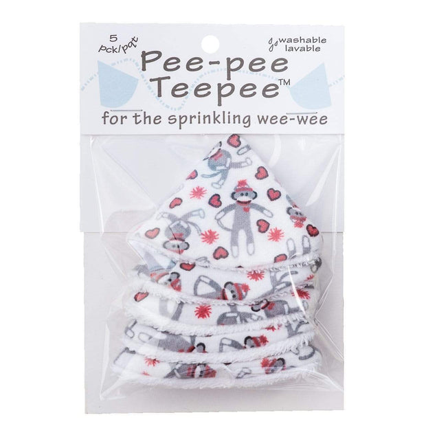 Beba Bean Accessories Pee-pee Teepee - Sock Monkey