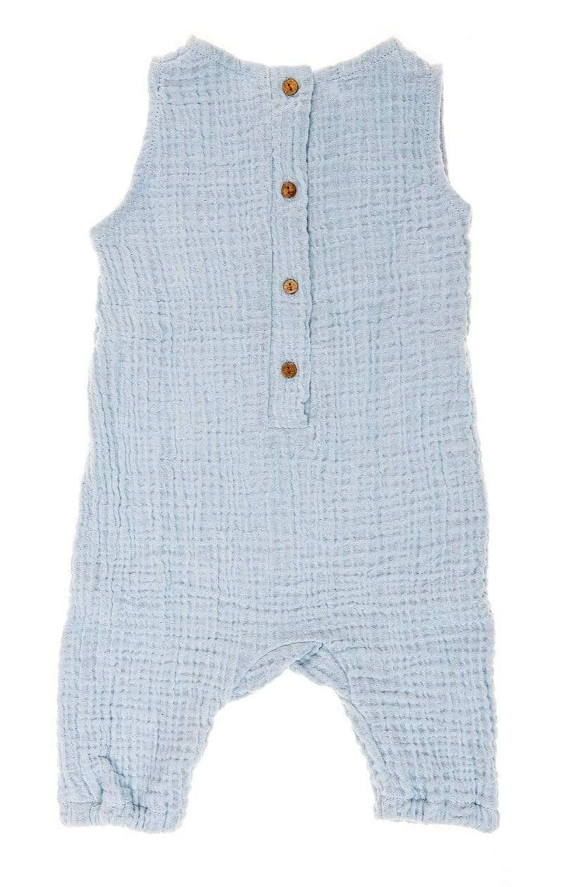 Beba Bean Clothes 9-12 / Blue Coco Onesie