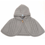 Beba Bean Clothes Grey Knit Cape