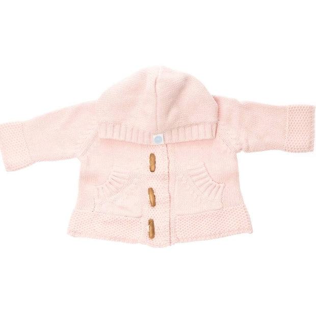 Beba Bean Clothes 0-3 / Pink Knit Hoodie