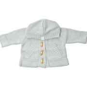 Beba Bean Clothes 0-3 / Blue Knit Hoodie