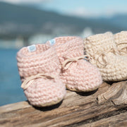 Beba Bean Shoes Sweater Moccs - Pink